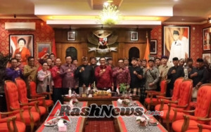 Bupati Sanjaya Terima Audiensi Masyarakat Desa Kukuh, Wujudkan Sinergi Pemerintah dan Desa Adat