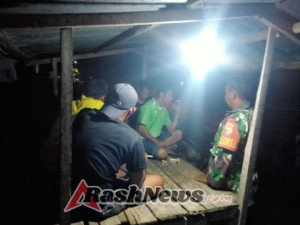 Patroli Malam Babinsa Desa Taloko dan Rora Berjalan Aman dan Tertib