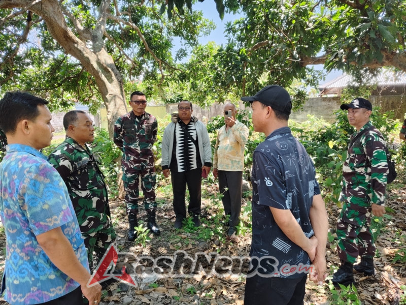Letkol Sidik Pramono Tinjau Lahan Rencana Pembangunan Koperasi Merah Putih, Tegaskan Komitmen  TNI Siap Sukseskan Program Strategis Pemerintah,