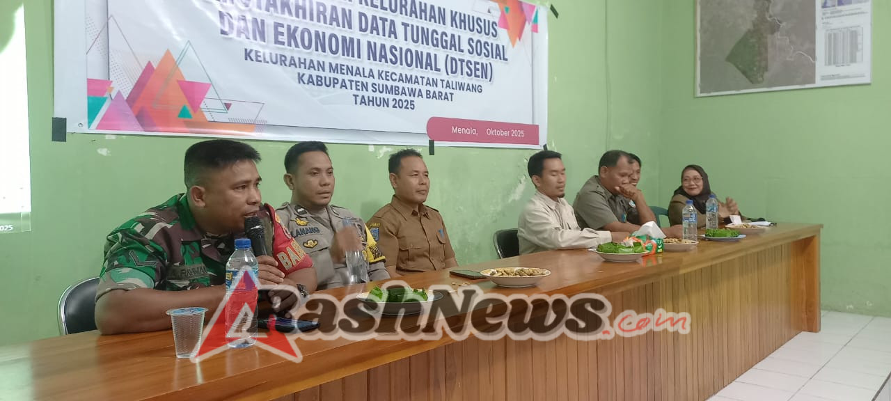 Kehadiran Babinsa Menala Perkuat Kolaborasi Pemerintah dan Masyarakat dalam Program DTSEN