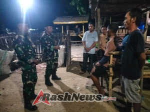 Sinergi Posramil dan Masyarakat Jaga Keamanan Pemukiman di Kecamatan Lambu