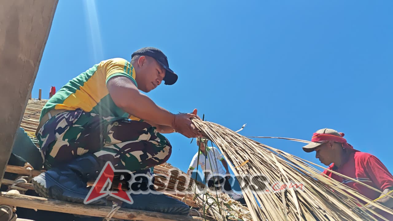Satgas Pamtas RI–RDTL dan Warga Suku Tala Bersatu Lestarikan Warisan Leluhur