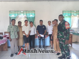Babinsa Kawal Distribusi Makan Bergizi Gratis Bagi Anak Anak Kelompok Bermain