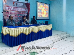 Babinsa Koramil 1603-05/Bola Dukung Pembentukan Koperasi Desa Merah Putih