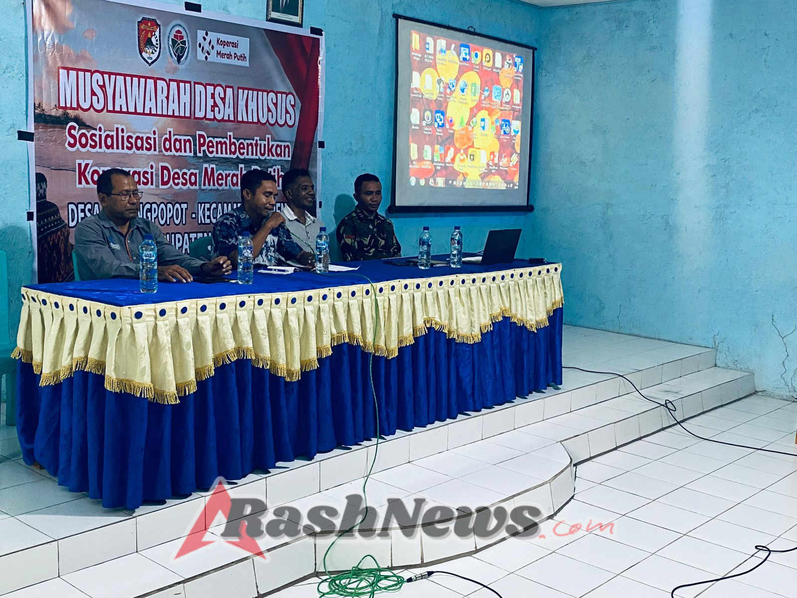 Babinsa Koramil 1603-05/Bola Dukung Pembentukan Koperasi Desa Merah Putih