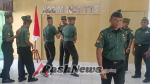 Serda Faisal Resmi Pindah Satuan, Kodim 1621/TTS Beri Apresiasi atas Dedikasi dan Pengabdian