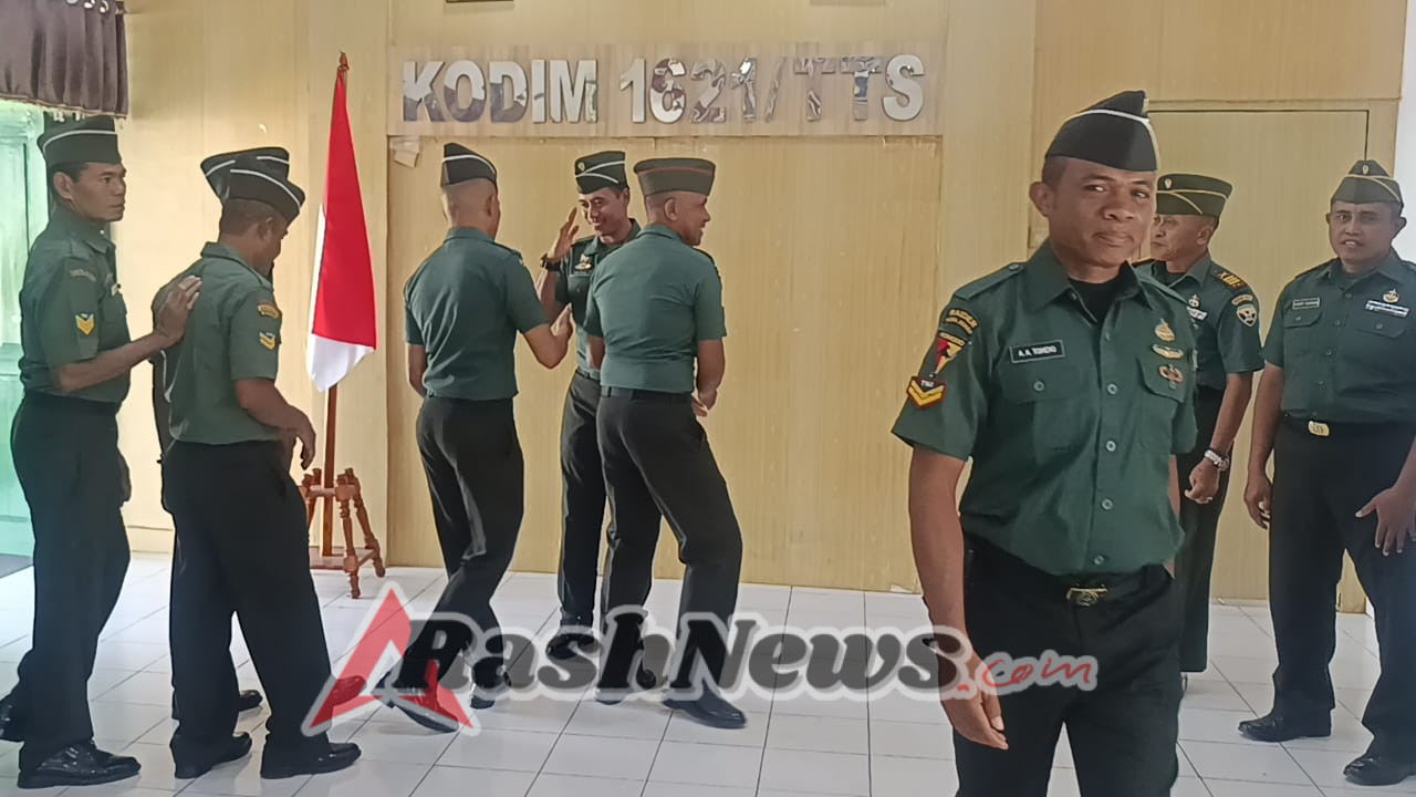 Serda Faisal Resmi Pindah Satuan, Kodim 1621/TTS Beri Apresiasi atas Dedikasi dan Pengabdian