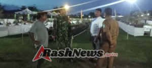 Sinergi TNI dan Warga Doromelo, Patroli Malam Amankan Kegiatan Masyarakat