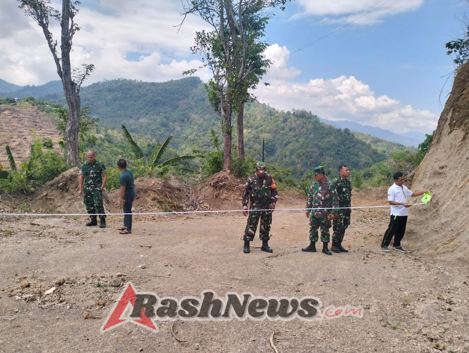 Dandim 1609/Buleleng Pastikan Kesiapan Lokasi Pembangunan Kantor KDMP di Desa Sulanyah