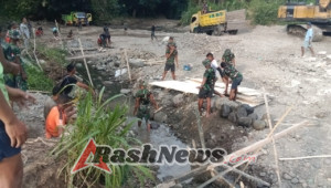 TMMD Kodim 1625/Ngada Mantapkan Rehabilitasi Bendungan Panondiwal untuk Dukung Ketahanan Pangan Desa