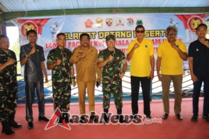 Meriah! Bupati Buka Pacuan Kuda Piala Pangdam, Dandim Sumba Timur Dampingi Kehadiran Pangdam IX/Udayana