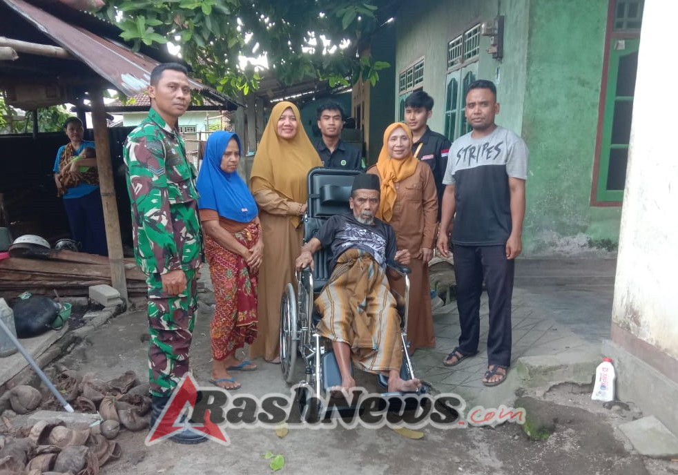 Sinergi TNI dan Dinsos NTB, Ringankan Beban Warga Langko