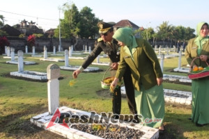 Kodim Tabanan Hadir Dalam Ziarah Nasional di TMPN Pancaka Tirta Yang Dipimpin Pangdam IX/Udayana
