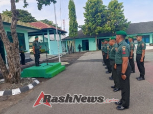 Dandim 1602/Ende Apresiasi Loyalitas dan Dedikasi Personel Purna Tugas dalam Upacara Korps Raport