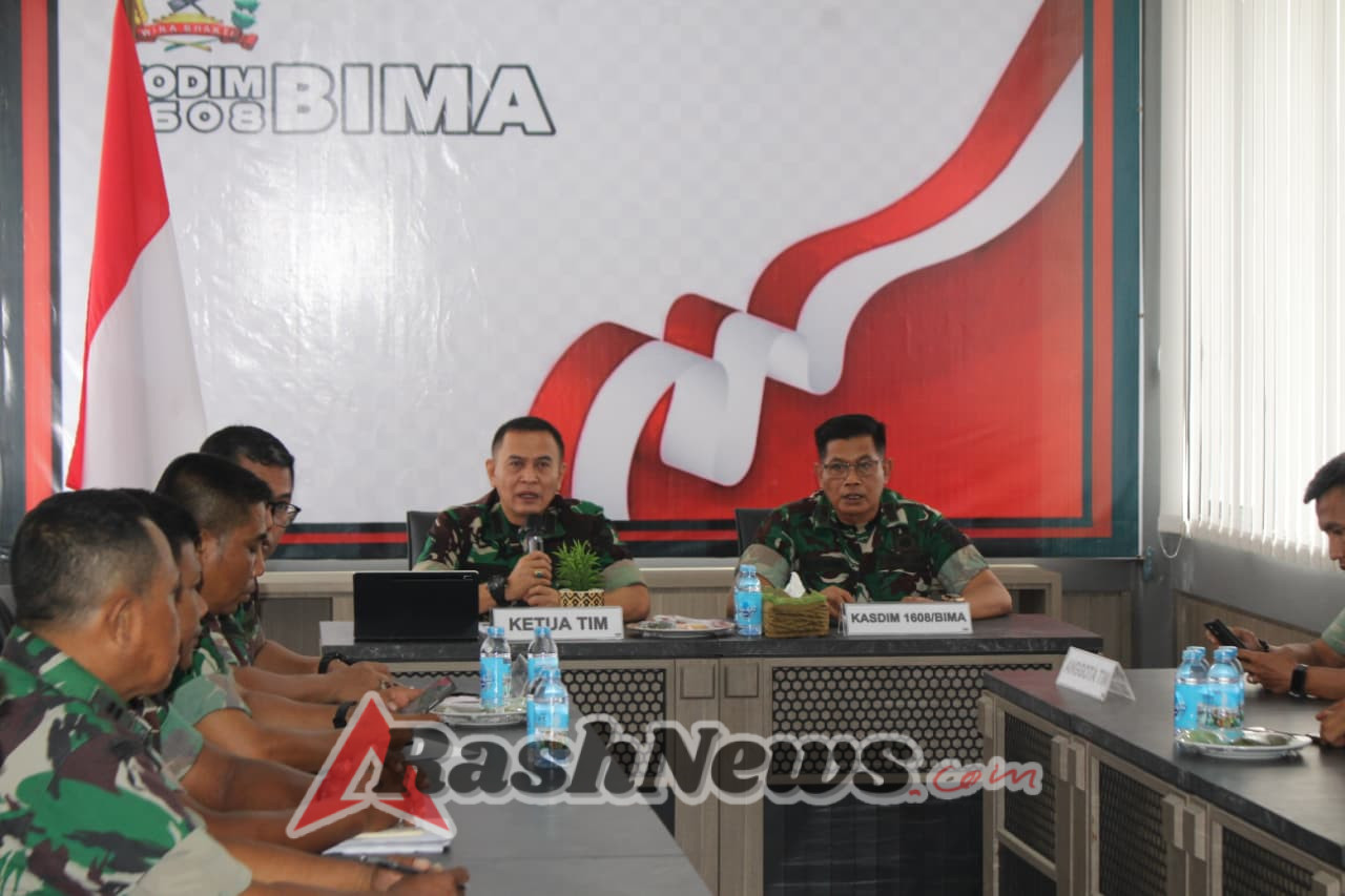 Kodim 1608/Bima Tingkatkan Sistem Pengendalian Intern dan Administrasi Anggaran