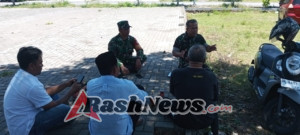 ‎Danramil Masbagik Laksanakan Koordinasi Penguatan Koperasi Merah Putih di Pringgasela