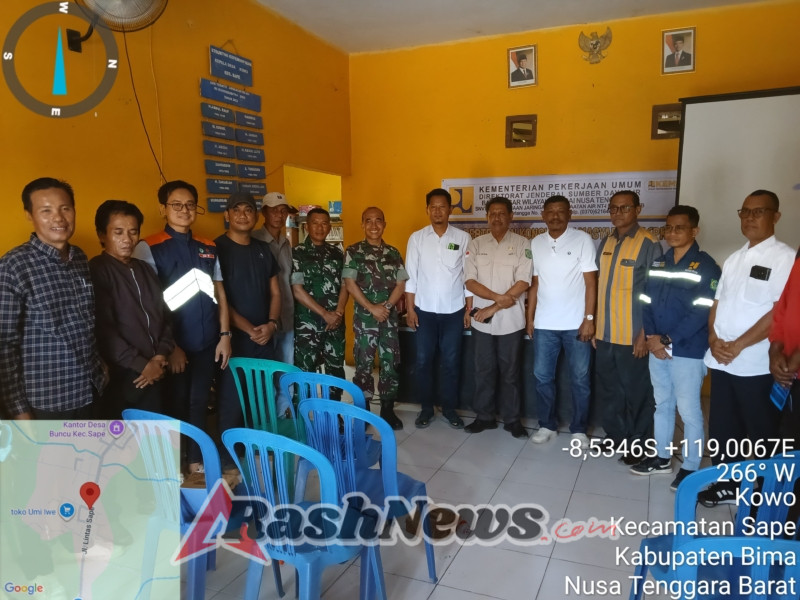 Peran Strategis Koramil Wawo dalam Pelaksanaan Peningkatan Jaringan Irigasi BBWS Nusa Tenggara I