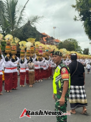 Piodalan Pura Puseh Desa Bona Berlangsung Khidmat, Aman, dan Lancar