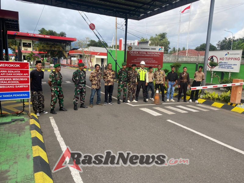 Apel Siaga Patroli Gabungan: Kodim 1602/Ende Gandeng Banser, FKPPI, dan Pemuda Katolik