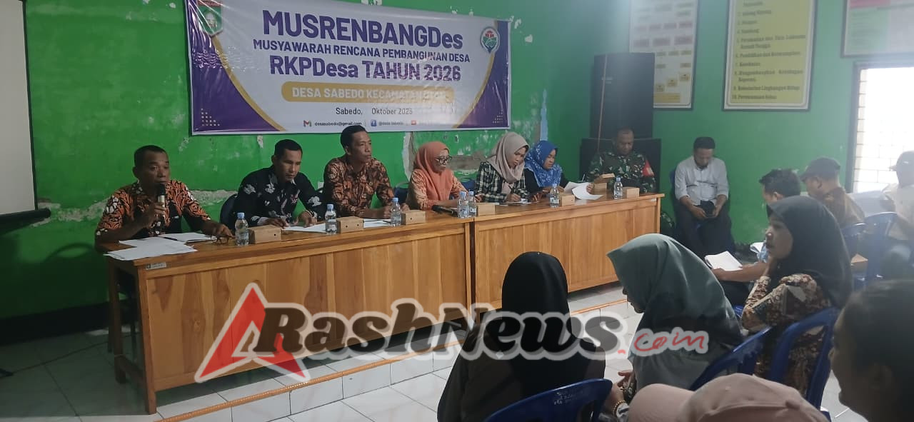 ‎Peran TNI di Tengah Masyarakat, Babinsa Hadiri Musyawarah Pembangunan Desa Sabedo