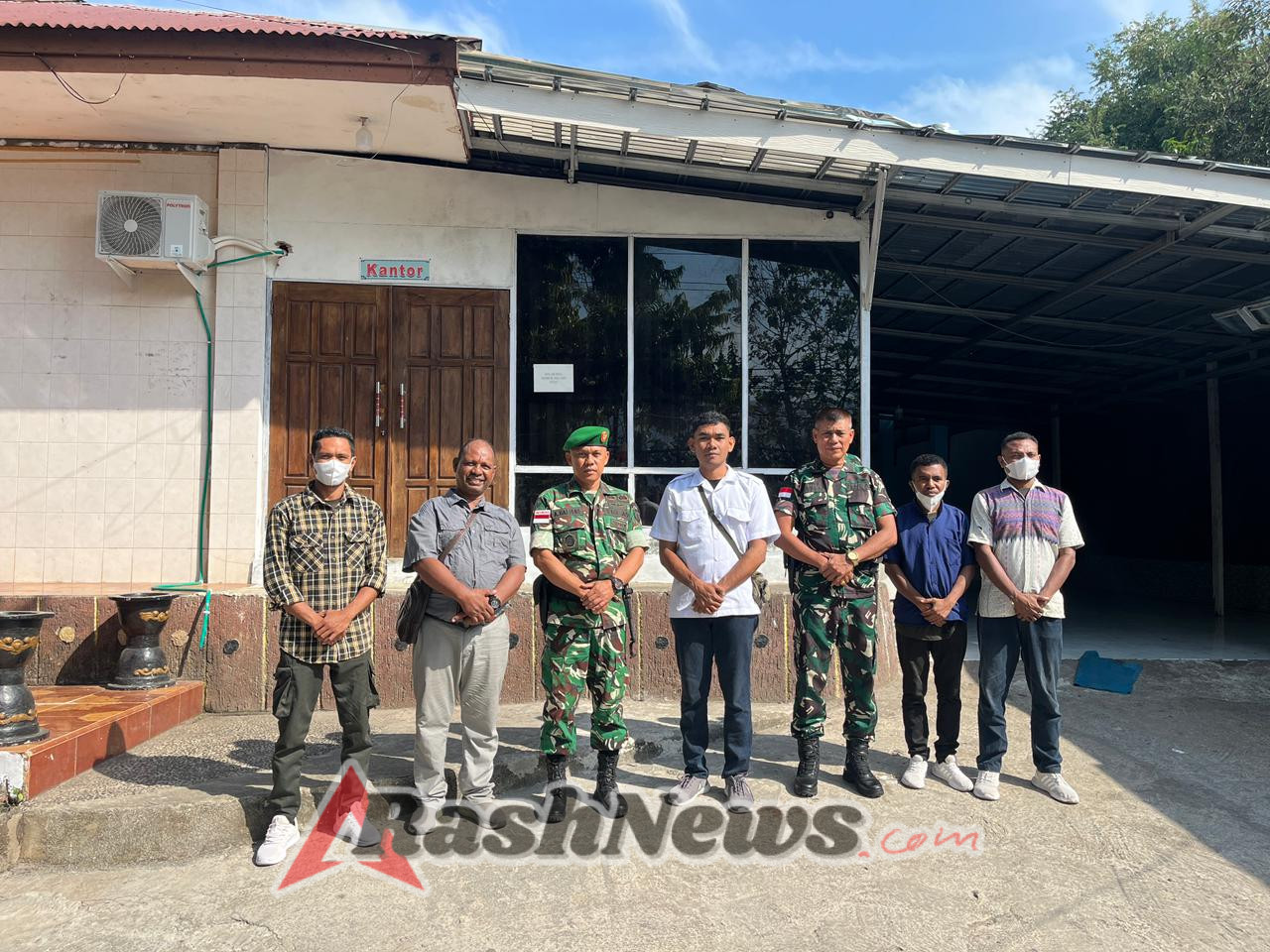 Kodim 1622/Alor Lanjutkan Monitoring Dapur Makan Bergizi Gratis di Kabupaten Alor