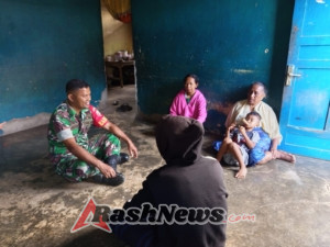 Wujudkan Wilayah Aman, Babinsa Detusoko Aktif Sambangi Warga Binaan