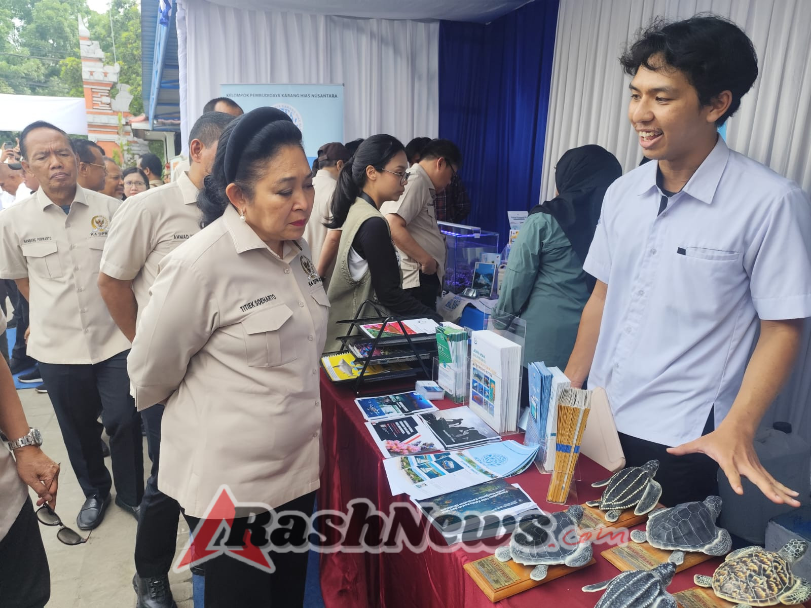 Sinergi Kodim Gianyar dan Pemerintah Daerah Sukseskan Kunker Komisi IV DPR RI di Pantai Saba