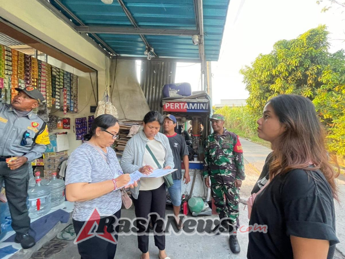 Bersama Babinsa Desa Sanur Kaja Gelar Sidak Penduduk Non Permanen untuk Meningkatkan Keamanan