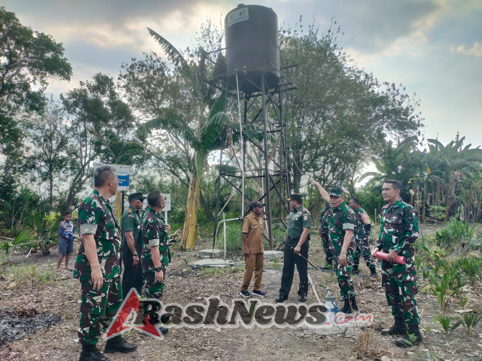 Sinergi Kodim Kupang dan Itjenad Kawal Pembangunan RTLH Manusak