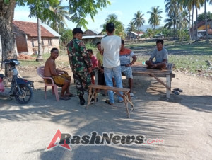 Dusun Siera Nyaman dan Aman, Babinsa Ingatkan Pentingnya Kerukunan Warga