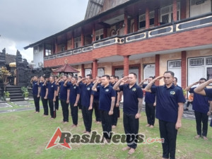 Babinsa Dajan Peken Bangun Semangat Kebersamaan di Lapas Lewat Latihan Baris-Berbaris