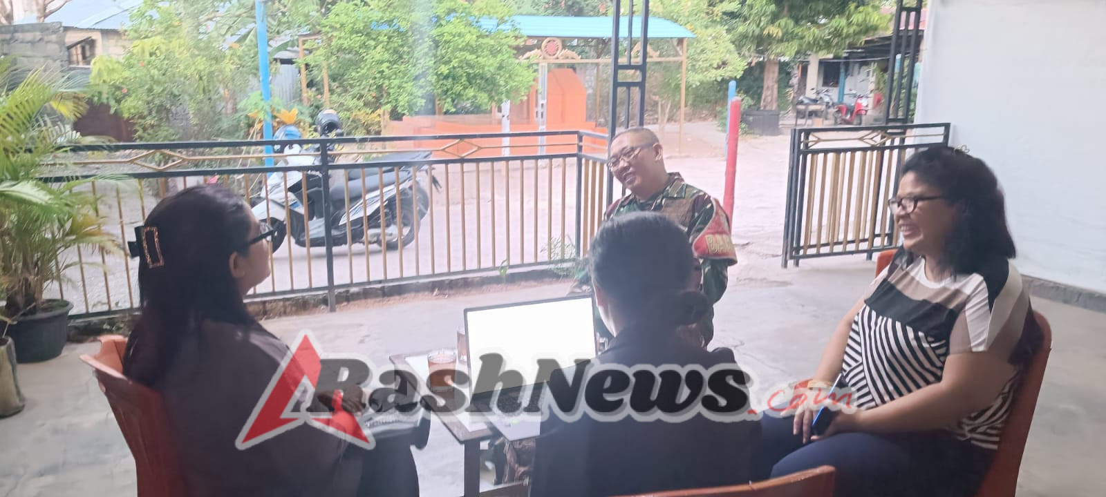 Komsos Babinsa Oetete Dorong Optimalisasi Program Koperasi Merah Putih