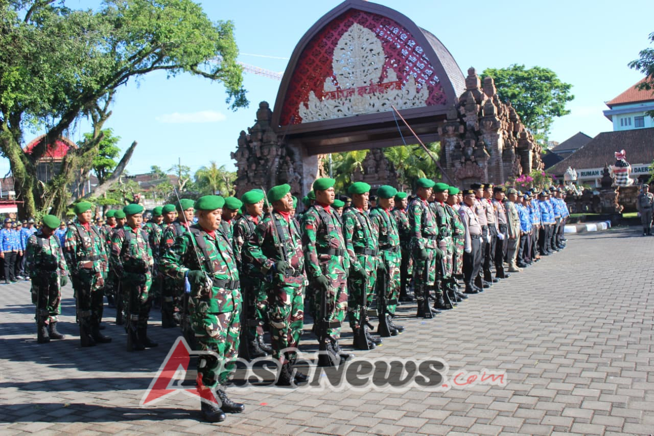 Momentum Hari Kesaktian Pancasila, Dandim Tabanan Bertindak Sebagai Irup di Pemkab Tabanan