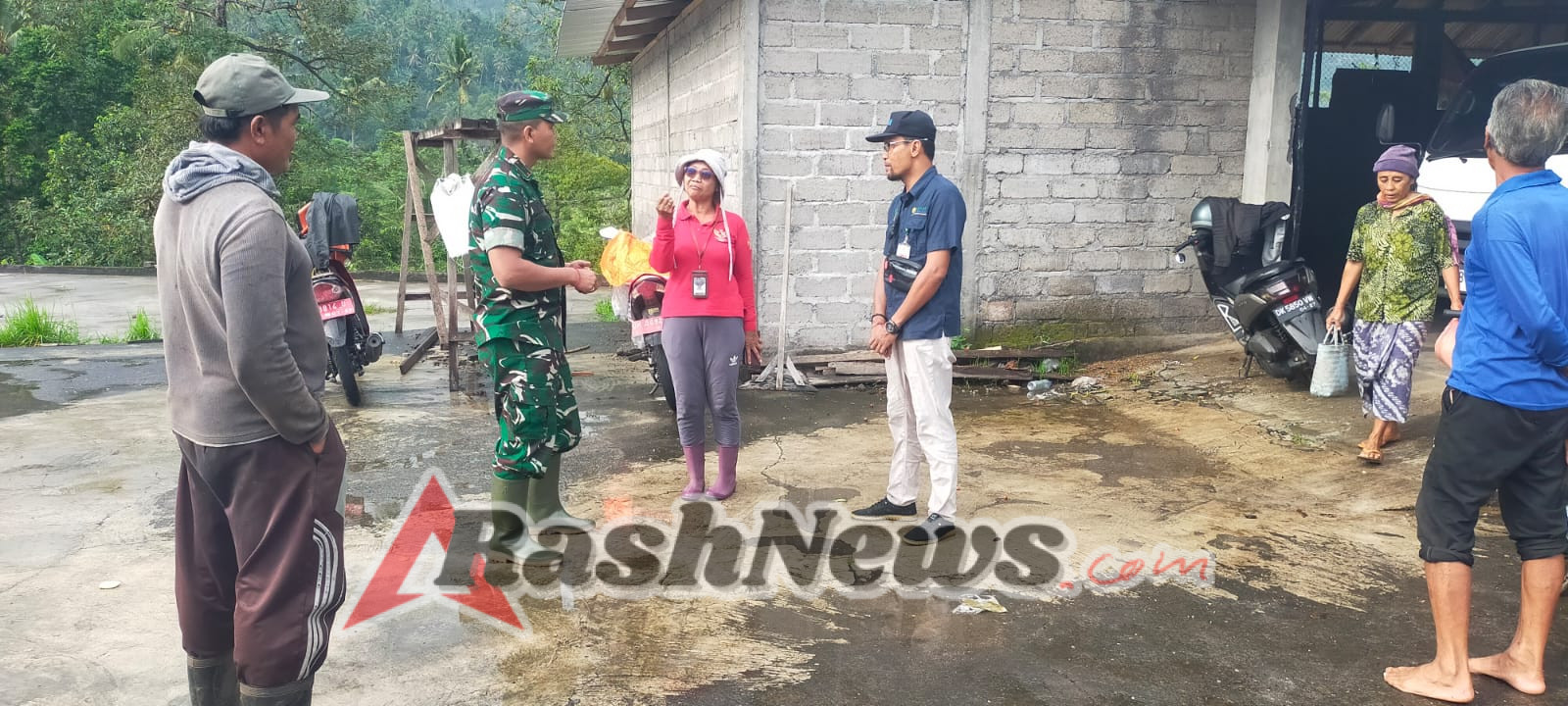 Kegiatan gerakan tanam padi bersama dalam rangka keberhasilan program swasembada pangan kabupaten Buleleng berlangsung aman dan lancar