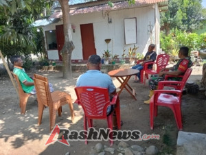 Babinsa Kodim 1602/Ende Perkuat Sinergi dengan Masyarakat Binaannya
