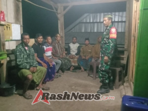 Pemukiman Warga dan Tempat Tongkrongan Anak Muda Jadi Sasaran Patroli Keamanan di Donggo