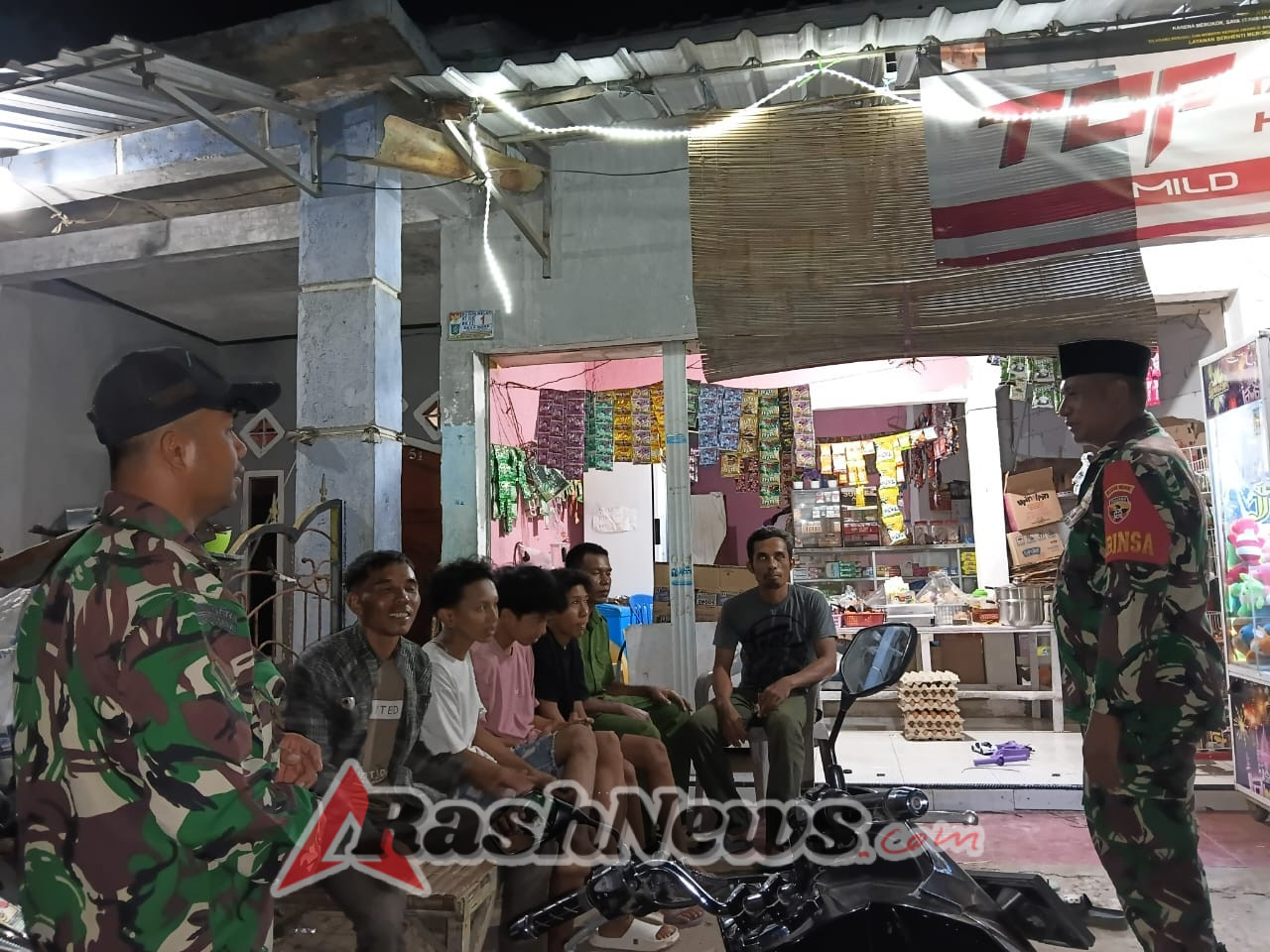 Tokoh Agama dan Pemuda Turut Serta dalam Siskamling Demi Kondusifitas Kota Bima