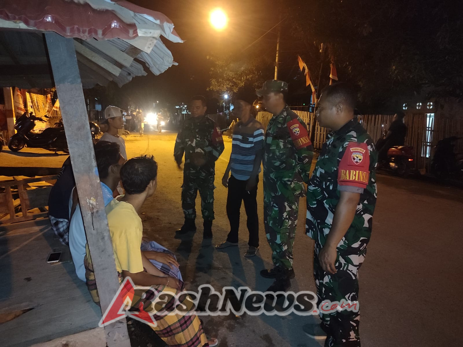 TNI dan Masyarakat Panggi Kompak Ciptakan Kamtibmas Kondusif di Kota Bima