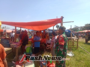 TNI-Rakyat Harmonis: Babinsa Ende Gencar Lakukan Komsos dan Pamwil di Wilayah Binaan