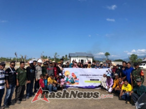 Semangat Gotong Royong: Masyarakat Desa Jala Gelar Karya Bakti Bersama PT STM