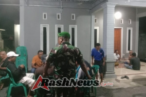 Kehadiran Babinsa di Tengah Masyarakat, Patroli Malam Berjalan Aman dan Lancar di Seteluk