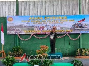 Syukuran HUT TNI ke-80 Kodim 1624/Flotim Berlangsung Penuh Keakraban dan Kebersamaan