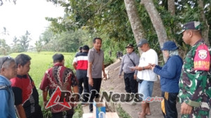 Dukung Ketahanan Pangan, Babinsa Undisan Dampingi Evaluasi Pekerjaan Saluran Irigasi di Subak Ume Lawan