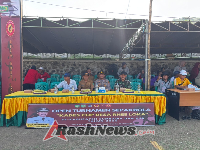 ‎Dukung Olahraga Desa, Koramil 1607-09/Utan Turut Serta Amankan Turnamen Sepak Bola Kades Cup