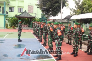 Gelar Penyiapan Satuan Perbantuan, Kodim Klungkung Tingkatkan Kesiapsiagaan Dan Kemampuan Satuan