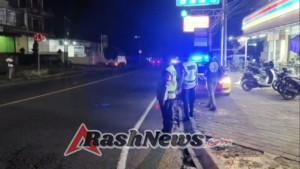 Atensi 1 Tahun Pemerintahan Presiden Prabowo Subianto, Polsek Kerambitan Gelar Patroli dan Sambang.