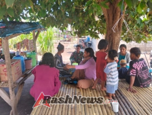 Komsos Babinsa di Desa Eka Jaya Berjalan Lancar dan Penuh Keakraban