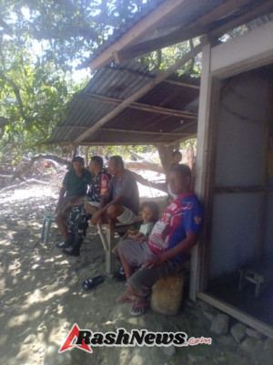 Tingkatkan Monitoring Wilayah, Koptu Sahlan Lakukan Komsos dan Pul Data di Ende