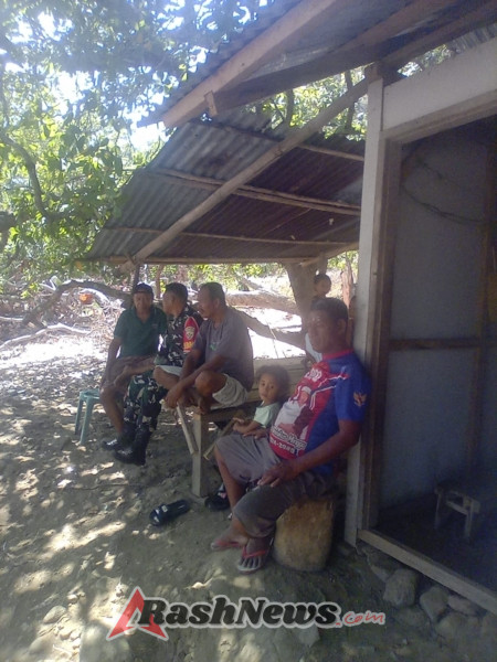 Tingkatkan Monitoring Wilayah, Koptu Sahlan Lakukan Komsos dan Pul Data di Ende