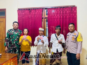 Babinsa  Ped Dampingi Langsung 30 Warga Binaan Terima BLT DD Bulan Oktober